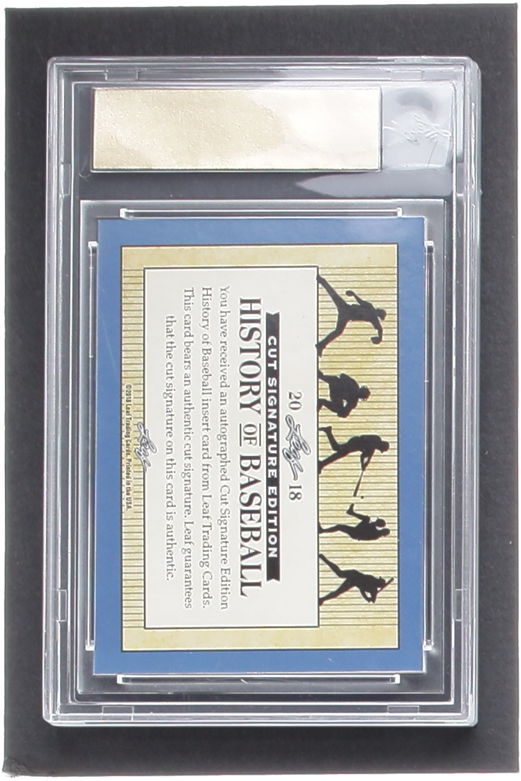 Robin Roberts 2018 Leaf History of Baseball #NNO (Leaf Authentic) at PristineAuction.com Robin Roberts 2018 Leaf History of Baseball #NNO (Leaf Authentic) at PristineAuction.com