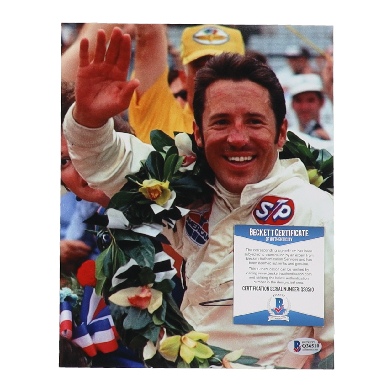 Mario Andretti Signed 8x10 Photo (Beckett) at PristineAuction.com Mario Andretti Signed 8x10 Photo (Beckett) at PristineAuction.com