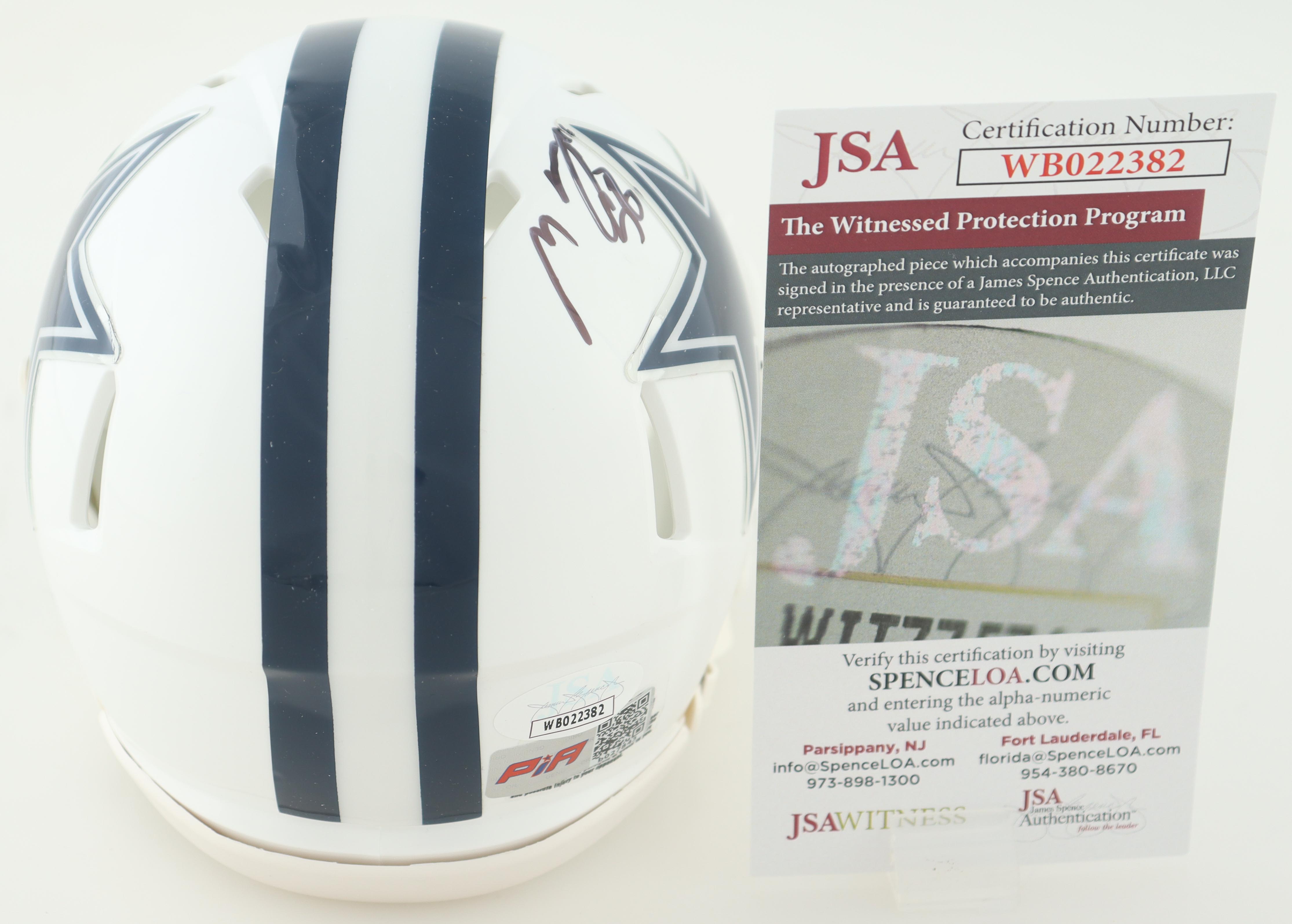 Mazi Smith Signed Cowboys Speed Mini Helmet (JSA & PIA) at PristineAuction.com Mazi Smith Signed Cowboys Speed Mini Helmet (JSA & PIA) at PristineAuction.com