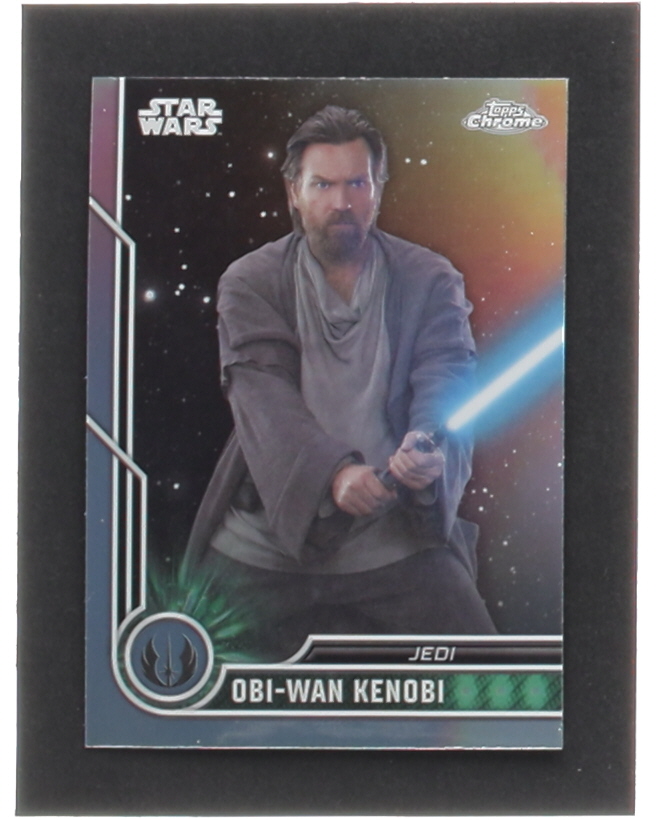 Obi-Wan Kenobi 2023 Topps Chrome Star Wars Refractors #6 at PristineAuction.com Obi-Wan Kenobi 2023 Topps Chrome Star Wars Refractors #6 at PristineAuction.com