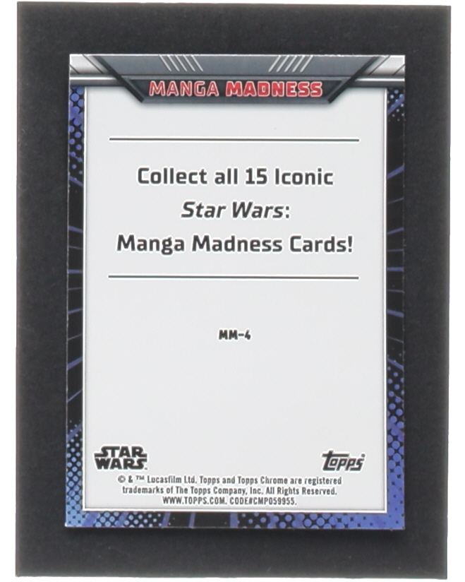 Darth Vader / Luke 2023 Topps Chrome Star Wars Manga Madness #MM4 at PristineAuction.com Darth Vader / Luke 2023 Topps Chrome Star Wars Manga Madness #MM4 at PristineAuction.com