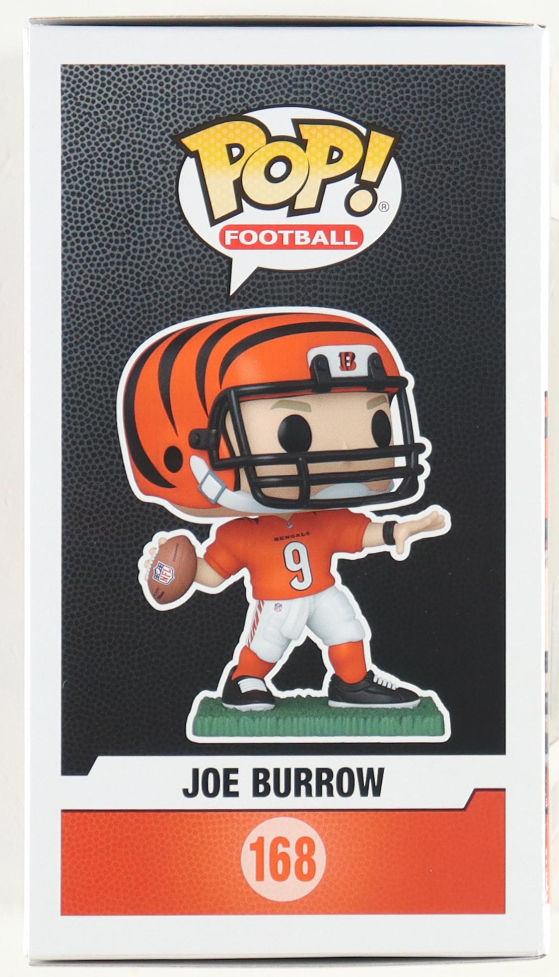 Joe Burrow Bengals #168 Funko Pop! Vinyl Figure at PristineAuction.com Joe Burrow Bengals #168 Funko Pop! Vinyl Figure at PristineAuction.com