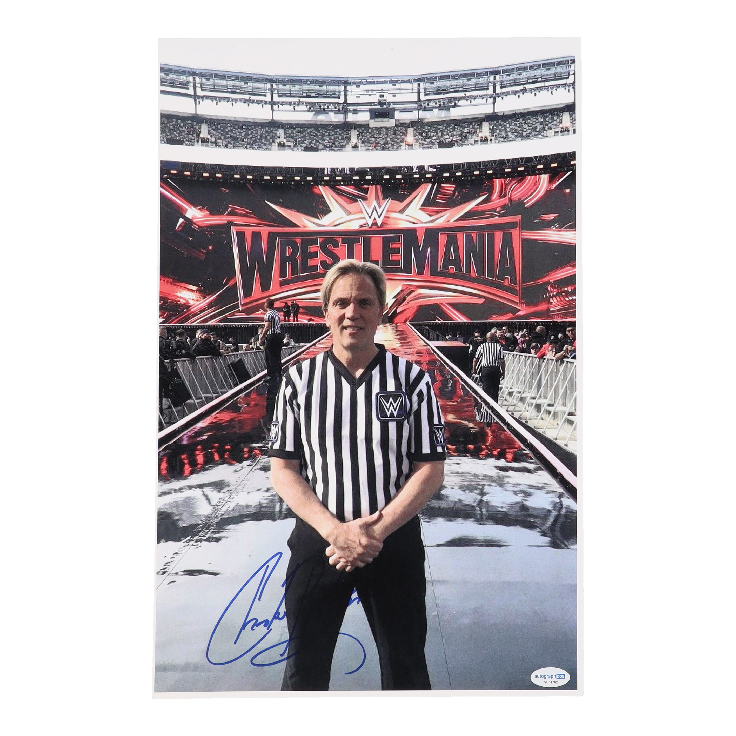 Charles Robinson WWE Signed 11x17 Photo (ACOA) at PristineAuction.com Charles Robinson WWE Signed 11x17 Photo (ACOA) at PristineAuction.com