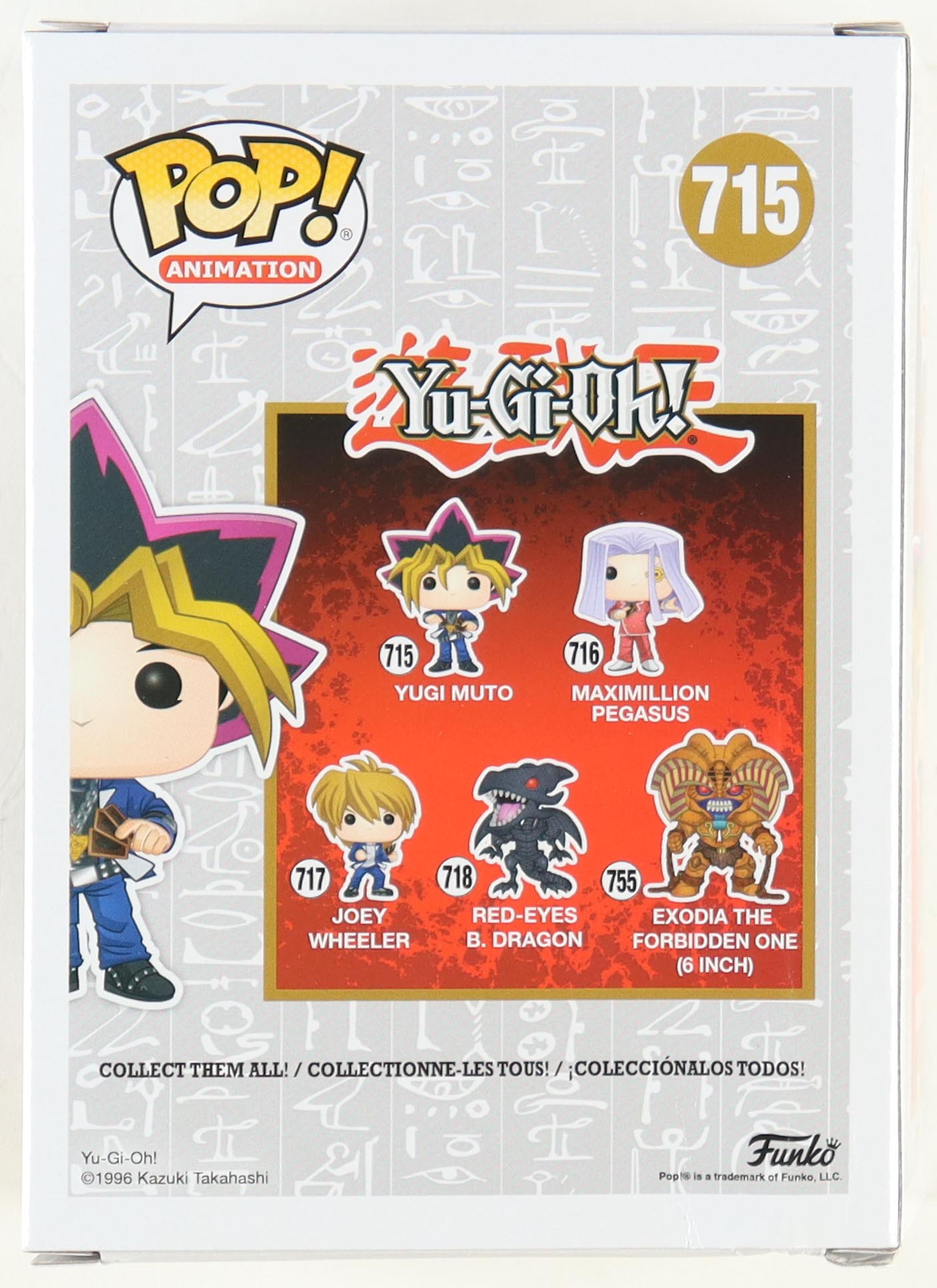 "Yu-Gi-Oh!" #715 Yugi Muto Funko Pop! Vinyl Figure at PristineAuction.com "Yu-Gi-Oh!" #715 Yugi Muto Funko Pop! Vinyl Figure at PristineAuction.com