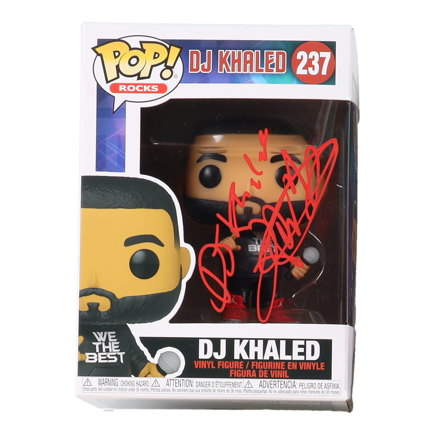 DJ Khaled Signed #237 Funko Pop! Vinyl Figure (JSA) at PristineAuction.com DJ Khaled Signed #237 Funko Pop! Vinyl Figure (JSA) at PristineAuction.com
