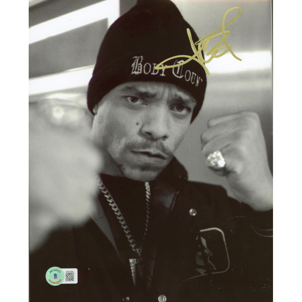 IceT Signed "Body Count" 8x10 Photo (Beckett) Pristine Auction