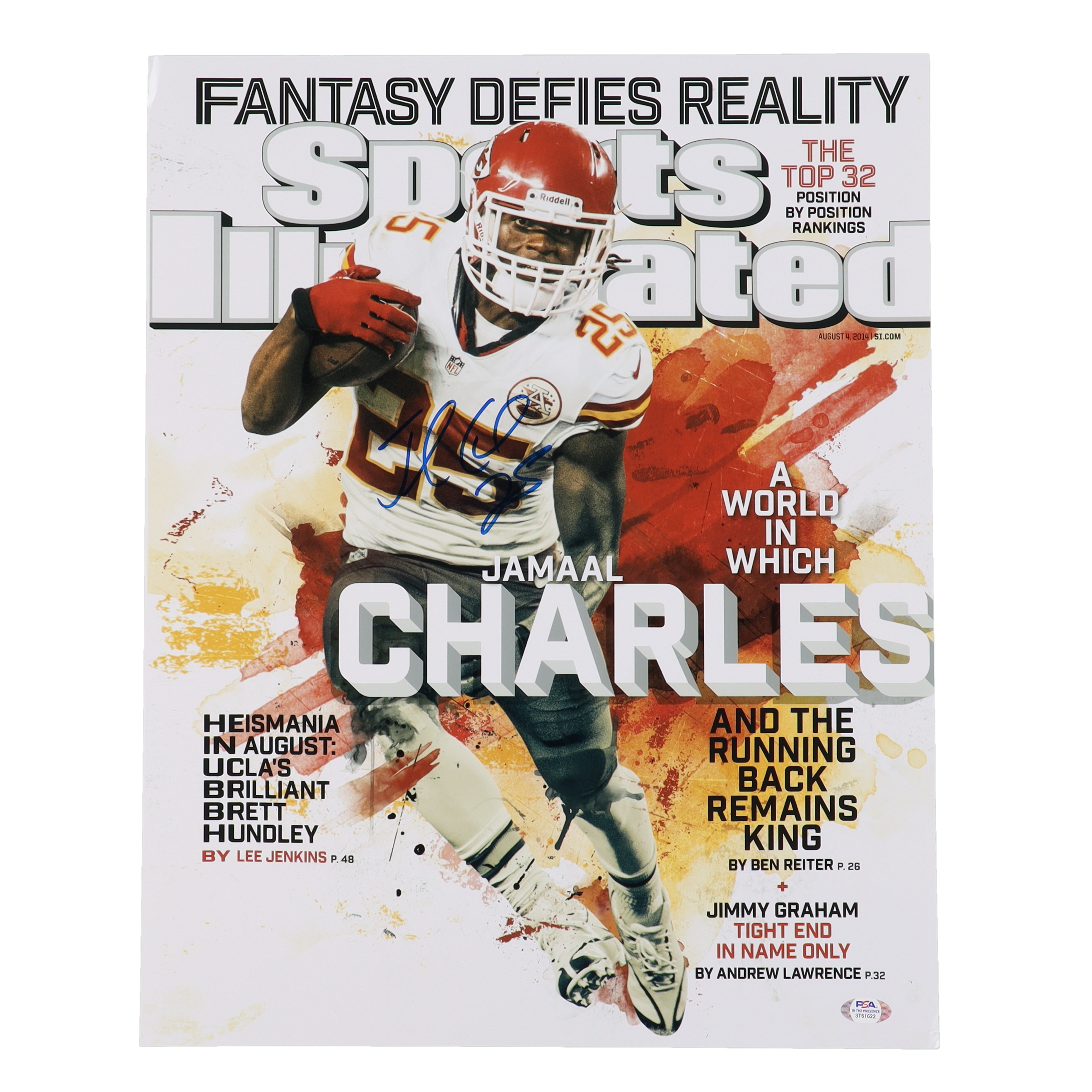 Jamaal Charles Signed Chiefs 16x20 Photo (PSA) at PristineAuction.com Jamaal Charles Signed Chiefs 16x20 Photo (PSA) at PristineAuction.com
