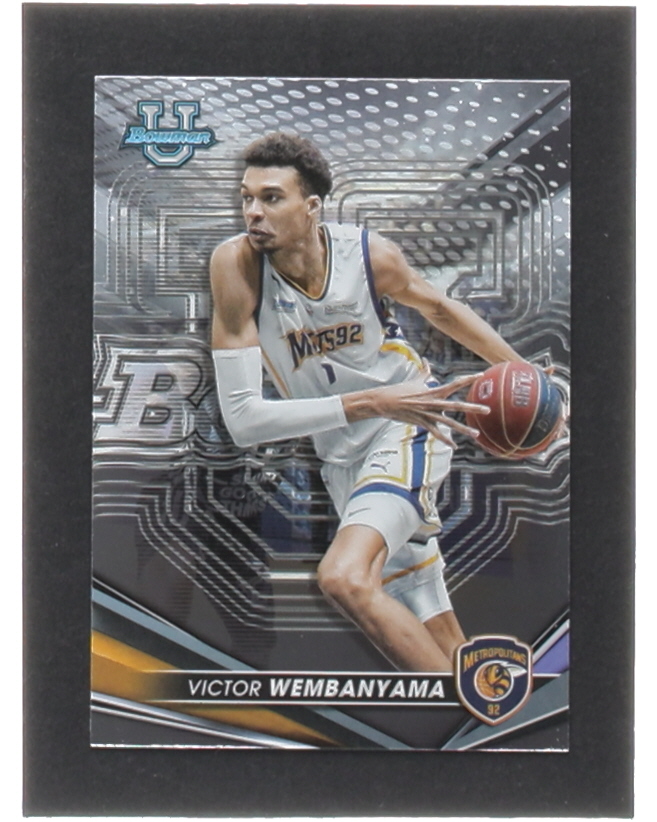 Victor Wembanyama 2022-23 Bowman's Best University #51 at PristineAuction.com Victor Wembanyama 2022-23 Bowman's Best University #51 at PristineAuction.com