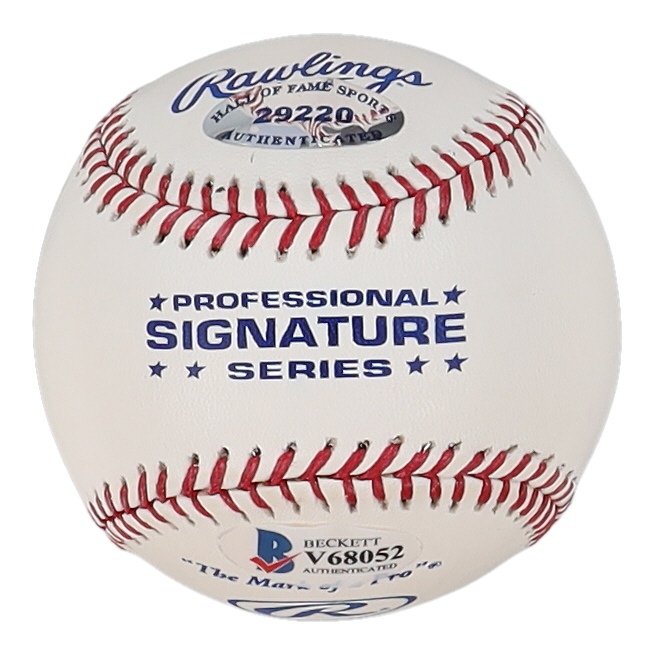 Bobby Richardson Signed Baseball Inscribed "60 WS MVP" (Beckett) at PristineAuction.com Bobby Richardson Signed Baseball Inscribed "60 WS MVP" (Beckett) at PristineAuction.com