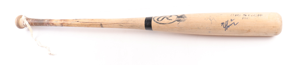 Nico Hoerner Signed Game-Used Rawlings Big Stick Baseball Bat (JSA) at PristineAuction.com Nico Hoerner Signed Game-Used Rawlings Big Stick Baseball Bat (JSA) at PristineAuction.com