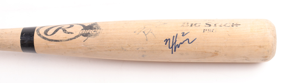 Nico Hoerner Signed Game-Used Rawlings Big Stick Baseball Bat (JSA) at PristineAuction.com Nico Hoerner Signed Game-Used Rawlings Big Stick Baseball Bat (JSA) at PristineAuction.com