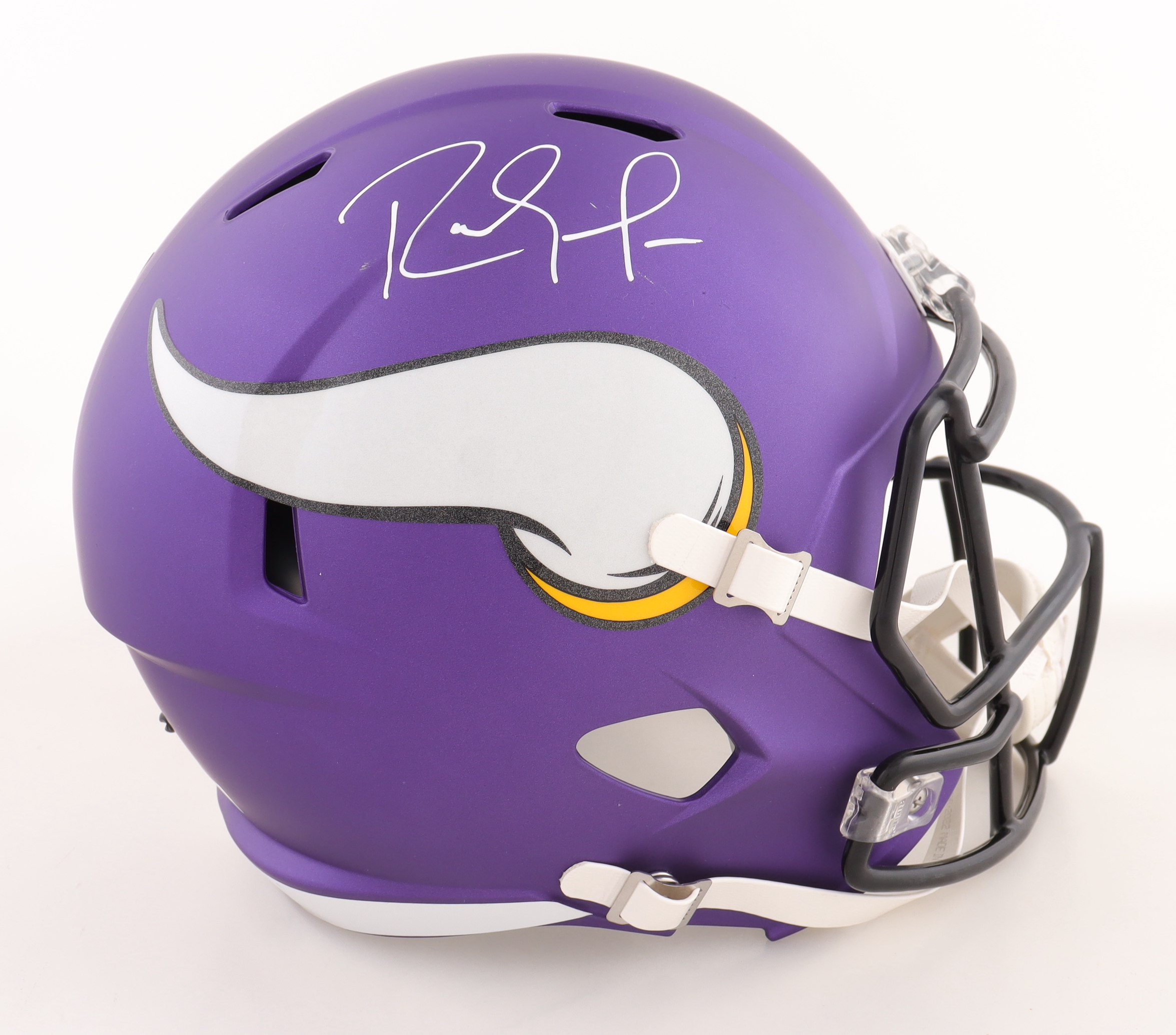 Randy Moss Signed Vikings Full-Size Speed Helmet (Beckett) at PristineAuction.com Randy Moss Signed Vikings Full-Size Speed Helmet (Beckett) at PristineAuction.com