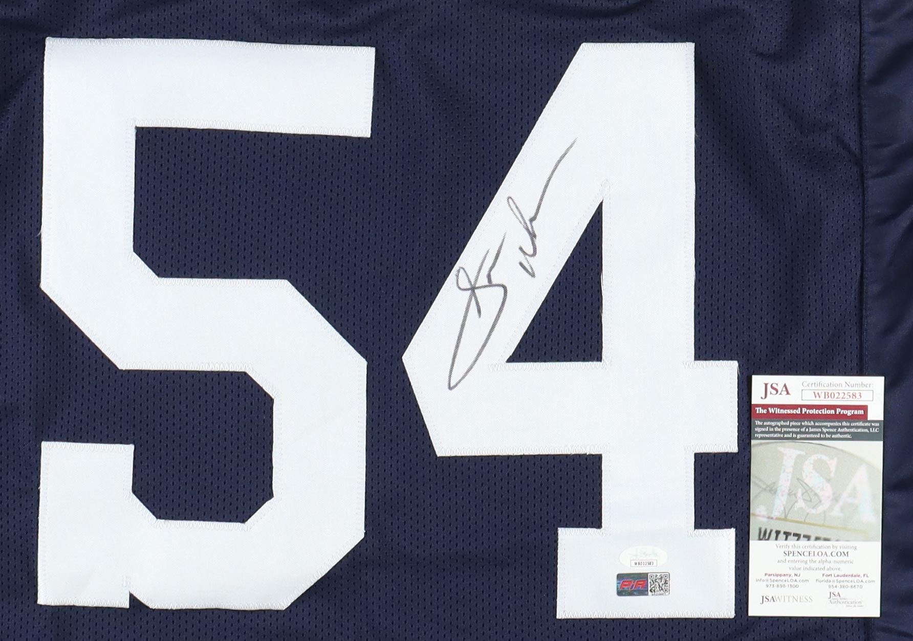 Sam Williams Signed Jersey (JSA & PIA) | Pristine Auction