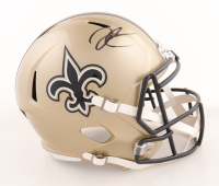 Derek Carr Signed Saints Full-Size Speed Helmet (Beckett) at PristineAuction.com