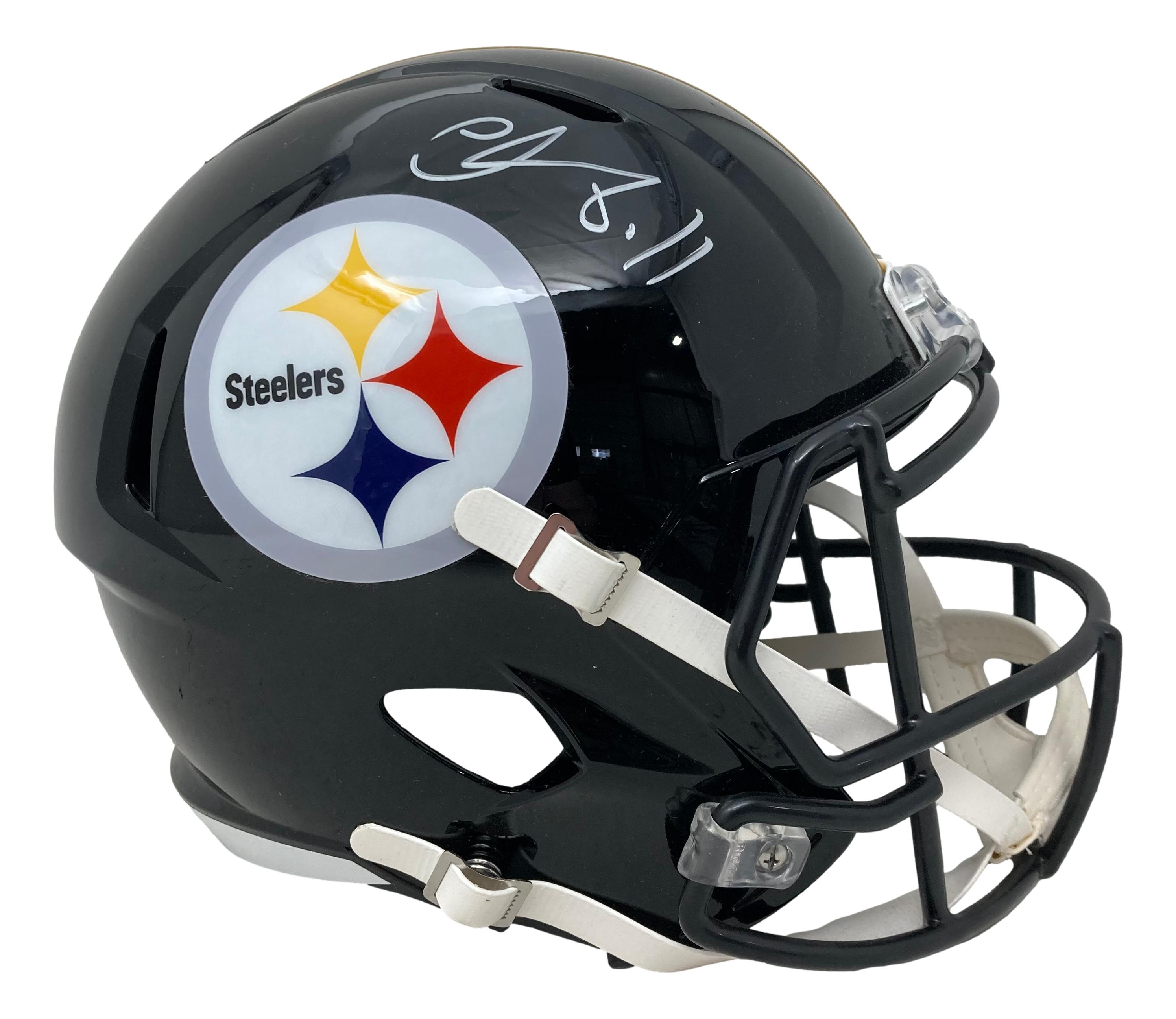 Chase Claypool Signed Steelers Full-Size Speed Helmet (Beckett) at PristineAuction.com Chase Claypool Signed Steelers Full-Size Speed Helmet (Beckett) at PristineAuction.com