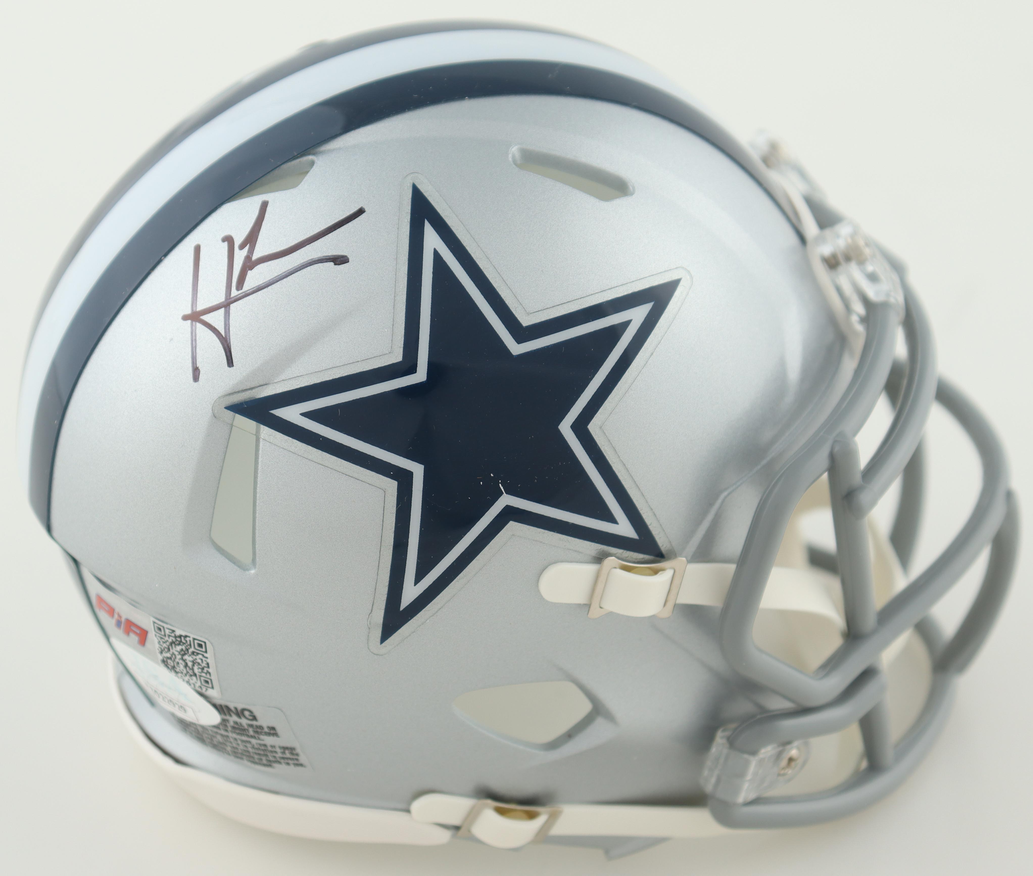Hunter Leupke Signed Cowboys Speed Mini Helmet (JSA & PIA) at PristineAuction.com Hunter Leupke Signed Cowboys Speed Mini Helmet (JSA & PIA) at PristineAuction.com