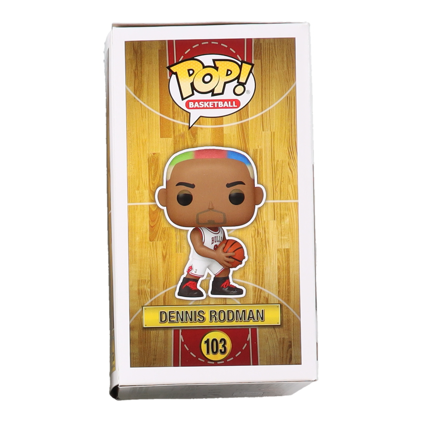 Dennis Rodman Signed Bulls #103 Funko Pop! Vinyl Figure (JSA & Rodman) at PristineAuction.com Dennis Rodman Signed Bulls #103 Funko Pop! Vinyl Figure (JSA & Rodman) at PristineAuction.com