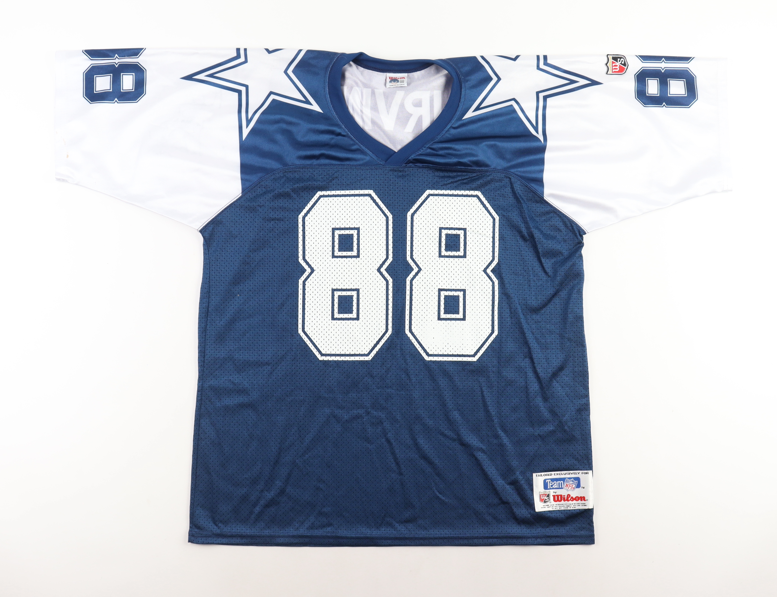 Michael Irvin Signed Cowboys Jersey Inscribed "Playmaker" & " Cowboys!" (Beckett) at PristineAuction.com Michael Irvin Signed Cowboys Jersey Inscribed "Playmaker" & " Cowboys!" (Beckett) at PristineAuction.com