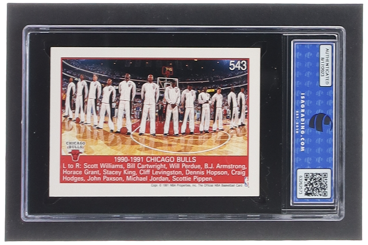 Michael Jordan 1991-92 Hoops #543 FIN (ISA 8) at PristineAuction.com Michael Jordan 1991-92 Hoops #543 FIN (ISA 8) at PristineAuction.com