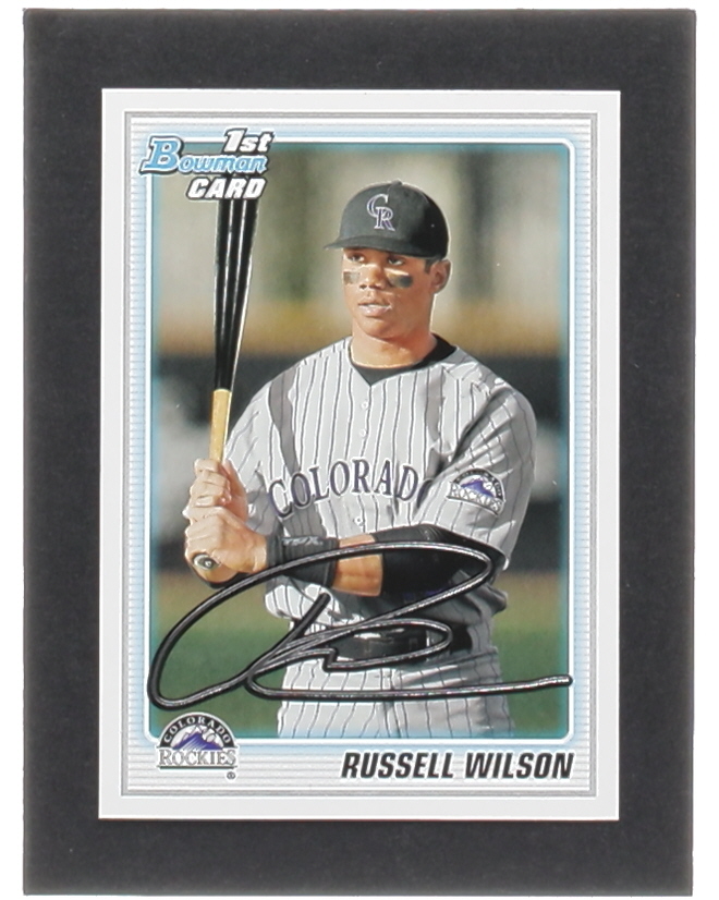 Russell Wilson 2010 Bowman Draft Prospects #BDPP47 RC at PristineAuction.com Russell Wilson 2010 Bowman Draft Prospects #BDPP47 RC at PristineAuction.com