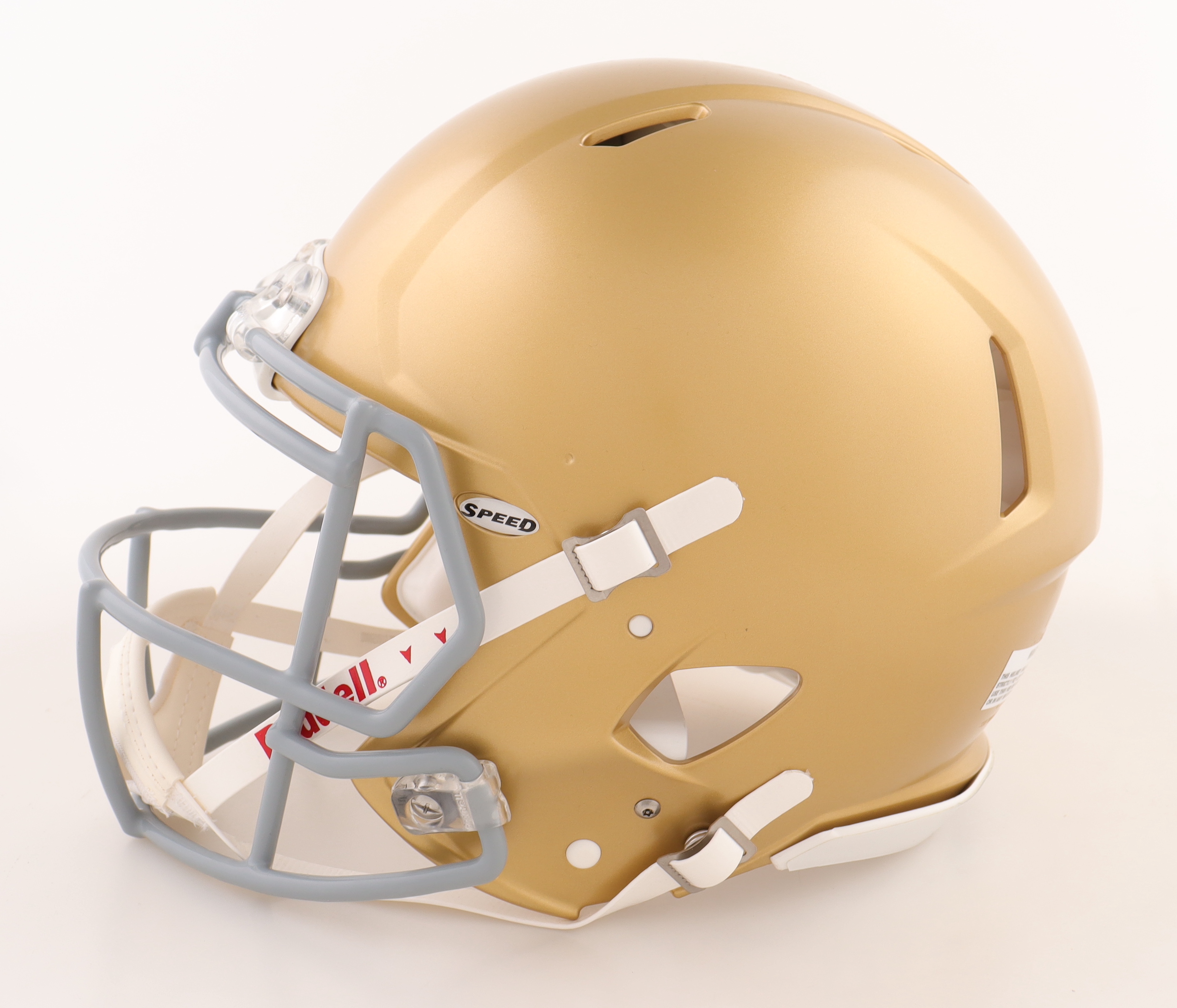 Tim Brown Signed Notre Dame Fighting Irish Authentic Speed Helmet Inscribed "Heisman '87" (Beckett) at PristineAuction.com Tim Brown Signed Notre Dame Fighting Irish Authentic Speed Helmet Inscribed "Heisman '87" (Beckett) at PristineAuction.com