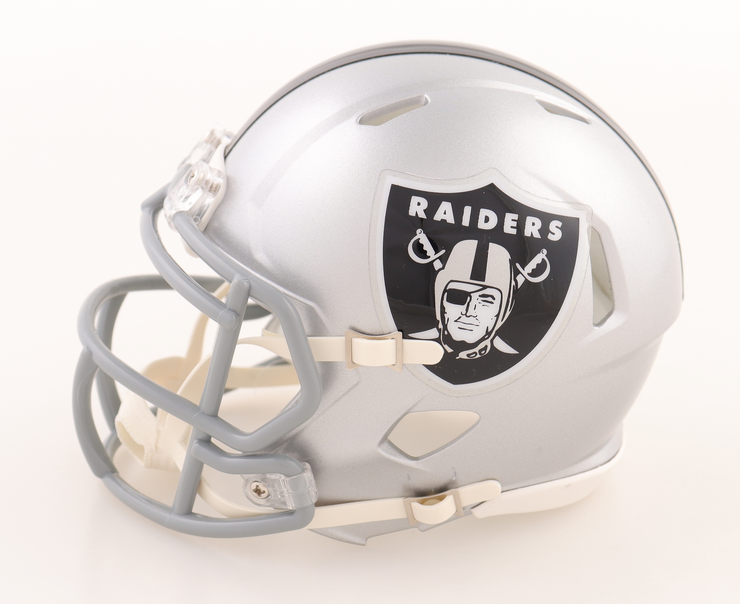 Bo Jackson Signed Raiders Speed Mini Helmet (Beckett) at PristineAuction.com Bo Jackson Signed Raiders Speed Mini Helmet (Beckett) at PristineAuction.com