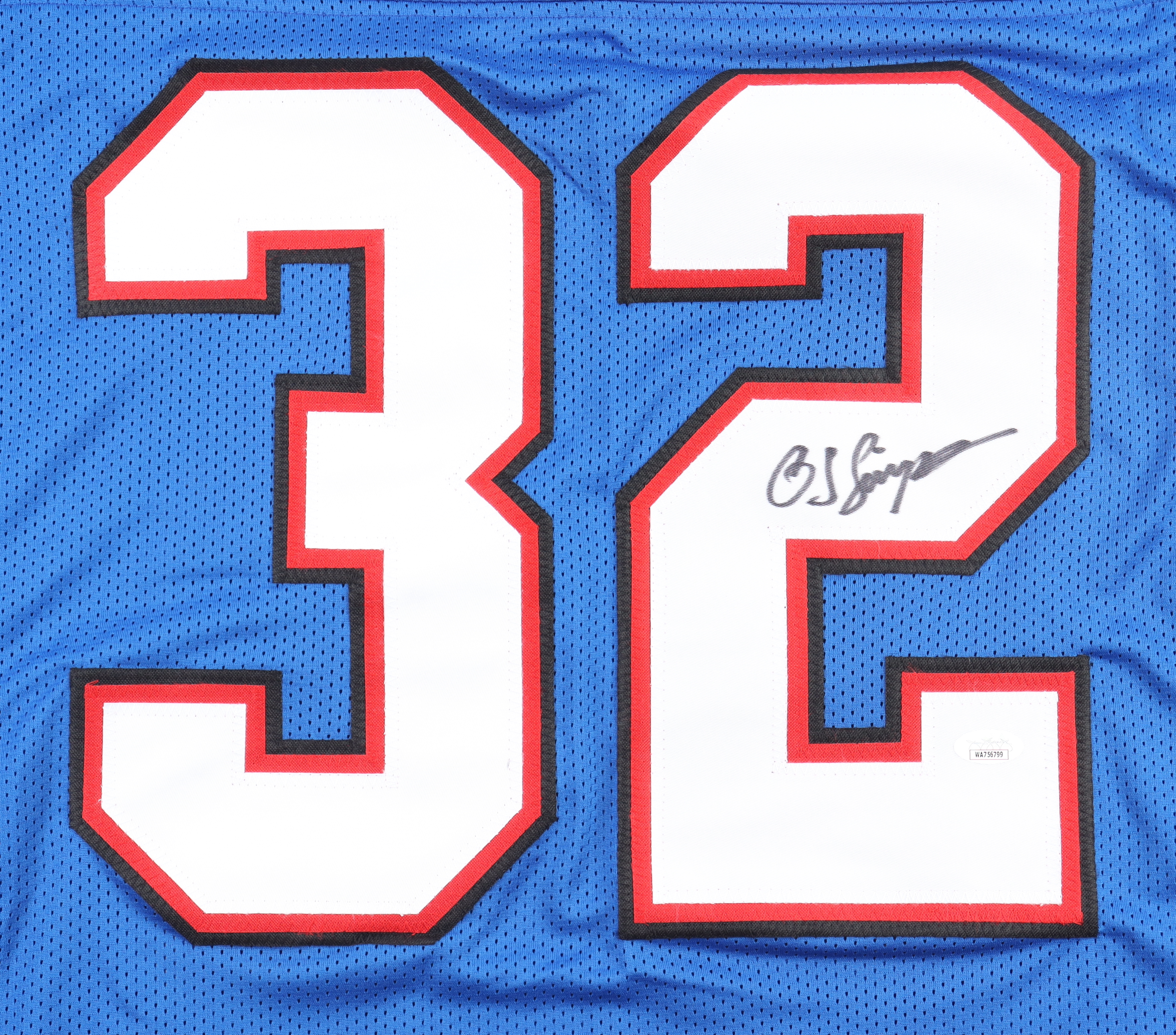 OJ Simpson Signed Jersey (JSA) at PristineAuction.com OJ Simpson Signed Jersey (JSA) at PristineAuction.com