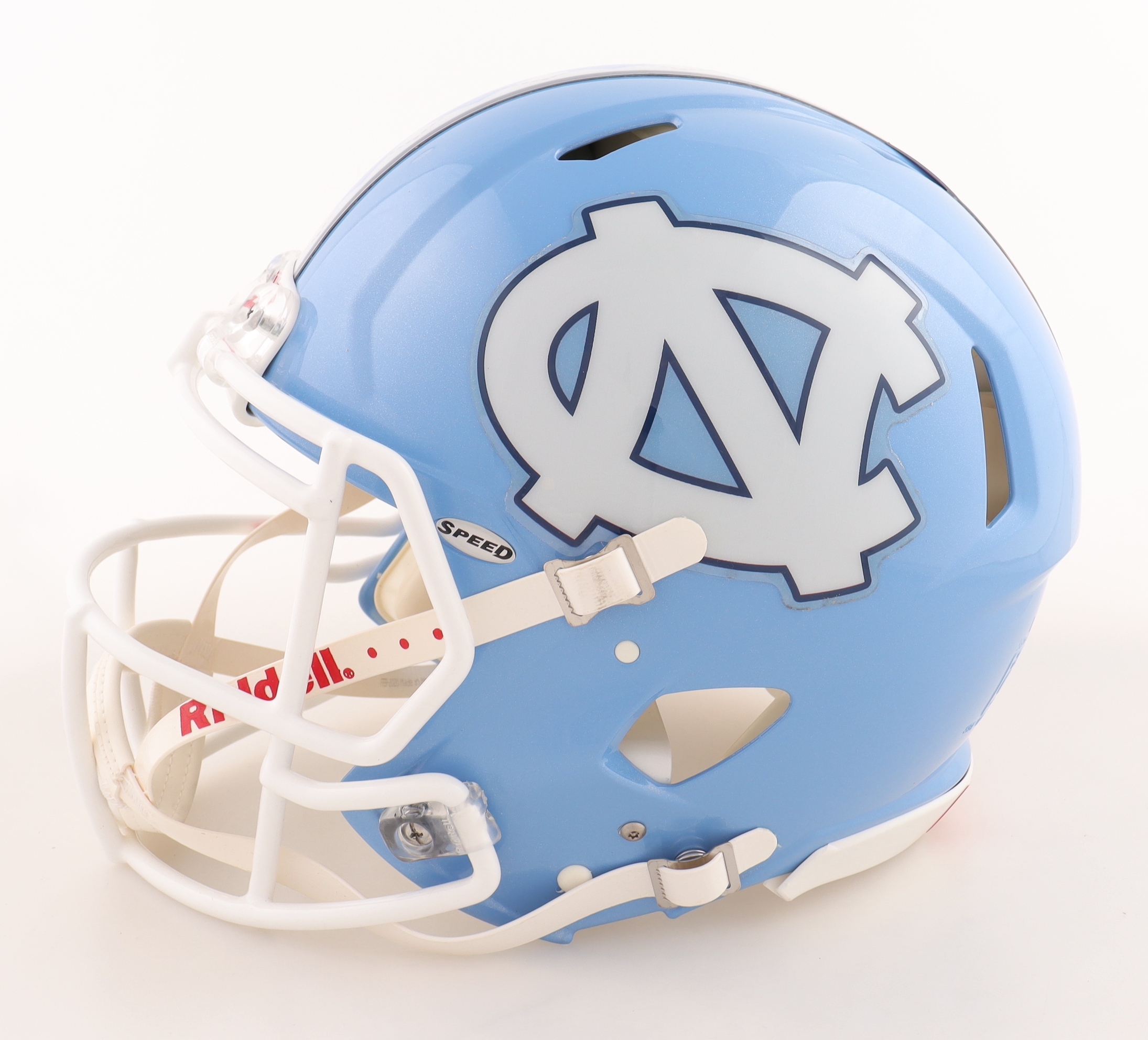 Sam Howell Signed North Carolina Tar Heels Full-Size Authentic On-Field Speed Helmet Inscribed "Freshman All-American", "GO HEELS!" & "Tobacco Roads Finest" (Beckett) at PristineAuction.com Sam Howell Signed North Carolina Tar Heels Full-Size Authentic On-Field Speed Helmet Inscribed "Freshman All-American", "GO HEELS!" & "Tobacco Roads Finest" (Beckett) at PristineAuction.com