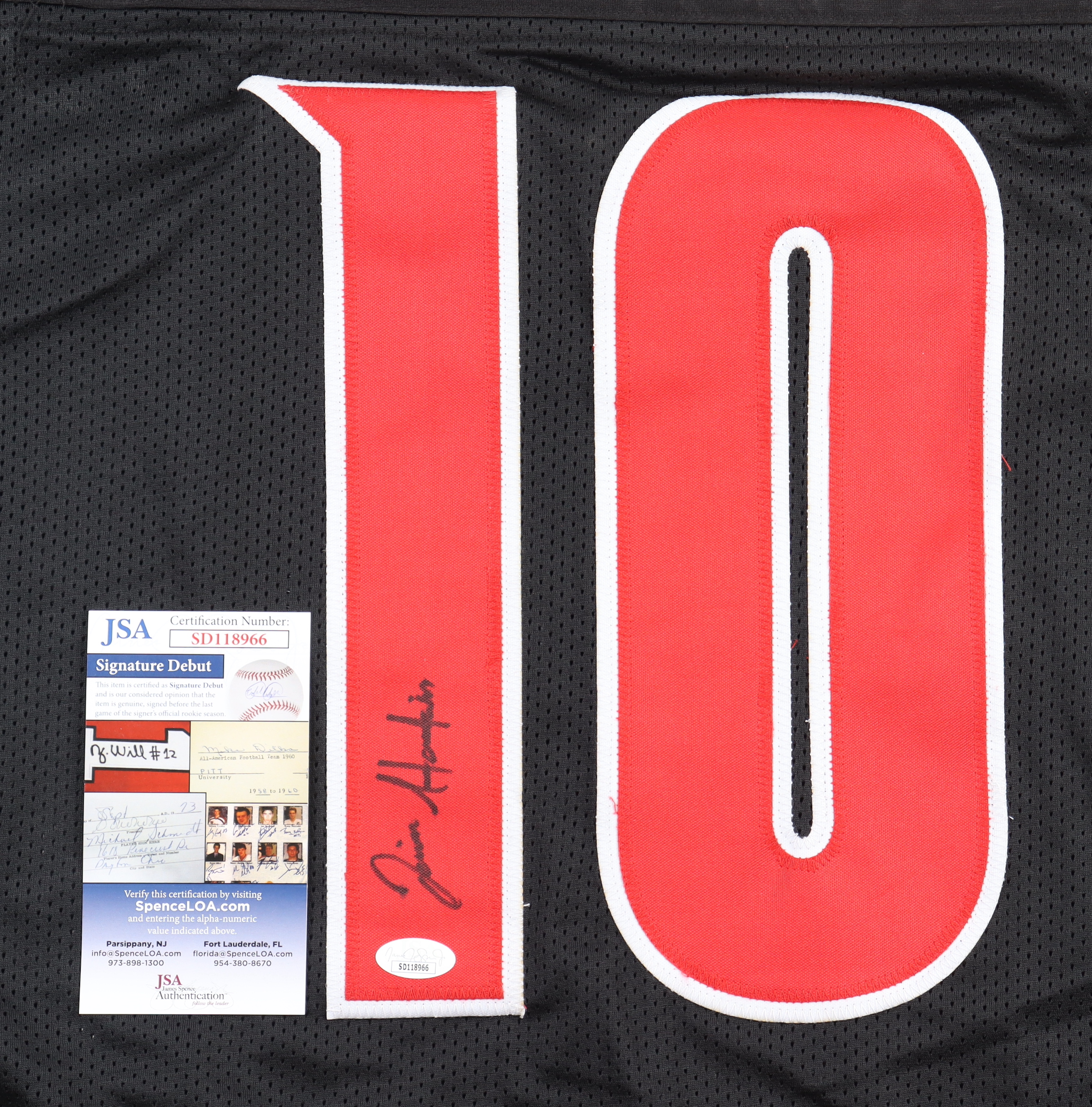 Javian Hawkins Signed Jersey (JSA) at PristineAuction.com Javian Hawkins Signed Jersey (JSA) at PristineAuction.com