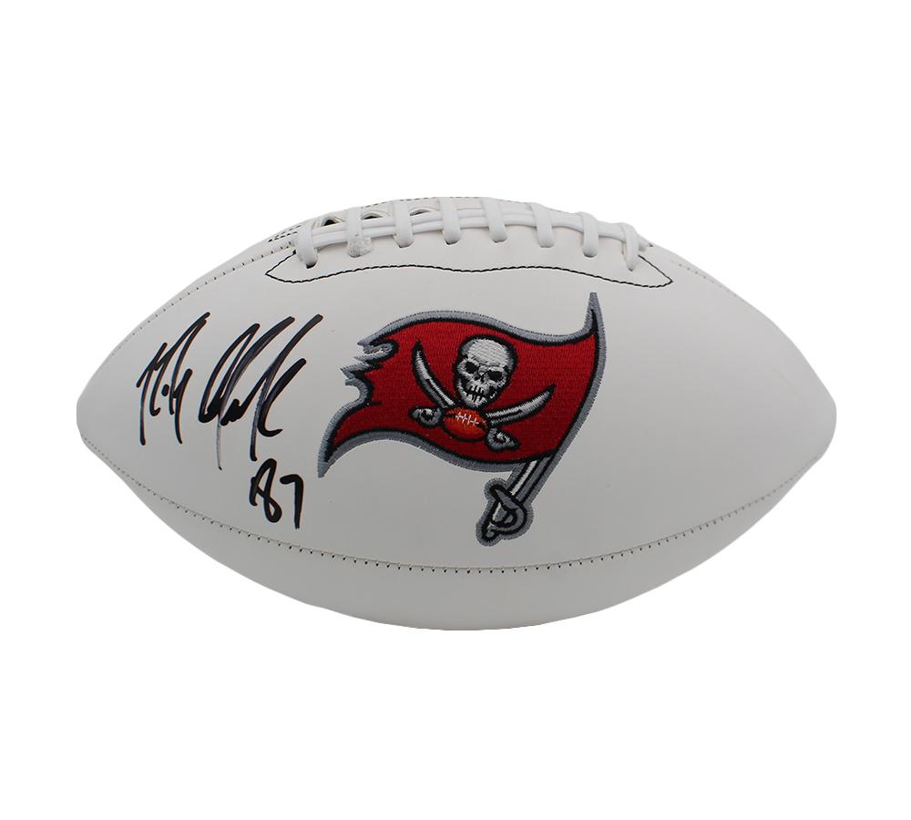 Rob Gronkowski Signed Buccaneers Logo Football (Radtke) at PristineAuction.com Rob Gronkowski Signed Buccaneers Logo Football (Radtke) at PristineAuction.com