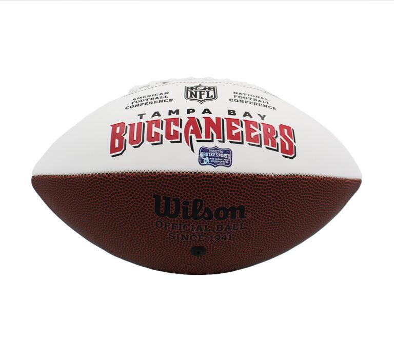 Rob Gronkowski Signed Buccaneers Logo Football (Radtke) at PristineAuction.com Rob Gronkowski Signed Buccaneers Logo Football (Radtke) at PristineAuction.com