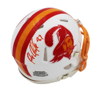 Rob Gronkowski Signed Buccaneers Speed Mini Helmet (Radtke) at PristineAuction.com
