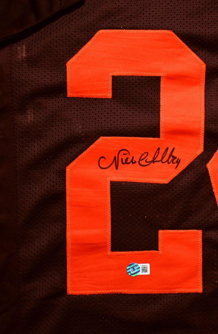 Nick Chubb Signed Jersey (Beckett) at PristineAuction.com Nick Chubb Signed Jersey (Beckett) at PristineAuction.com