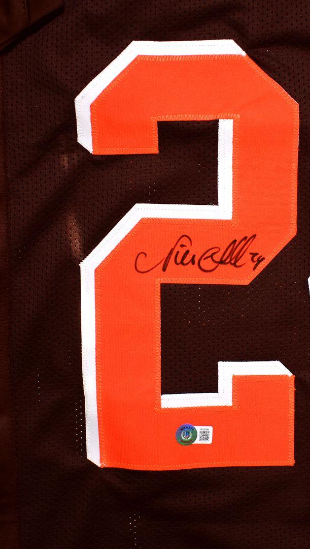 Nick Chubb Signed Jersey (Beckett) at PristineAuction.com Nick Chubb Signed Jersey (Beckett) at PristineAuction.com