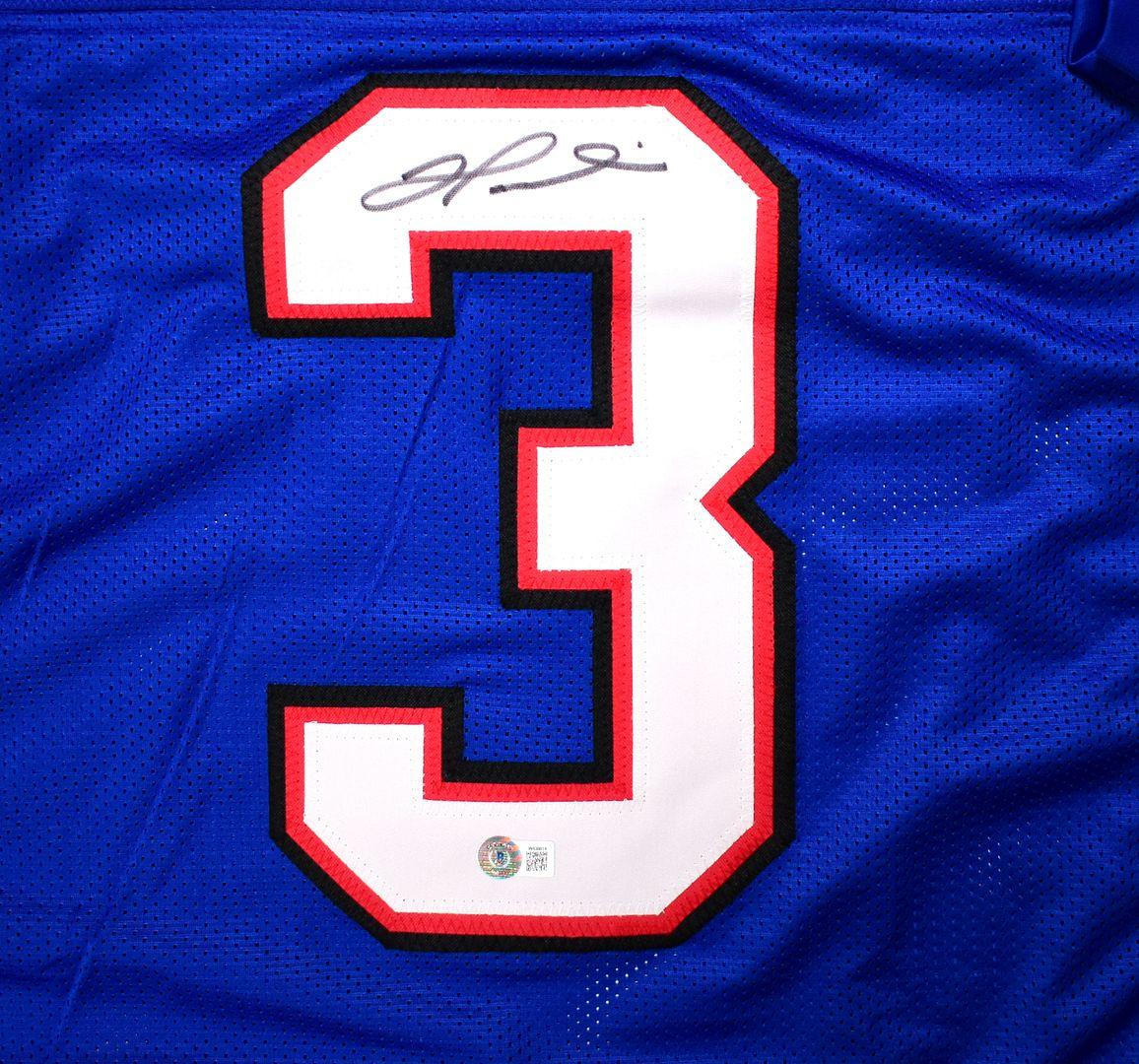 Damar Hamlin Signed Jersey (Beckett) at PristineAuction.com Damar Hamlin Signed Jersey (Beckett) at PristineAuction.com