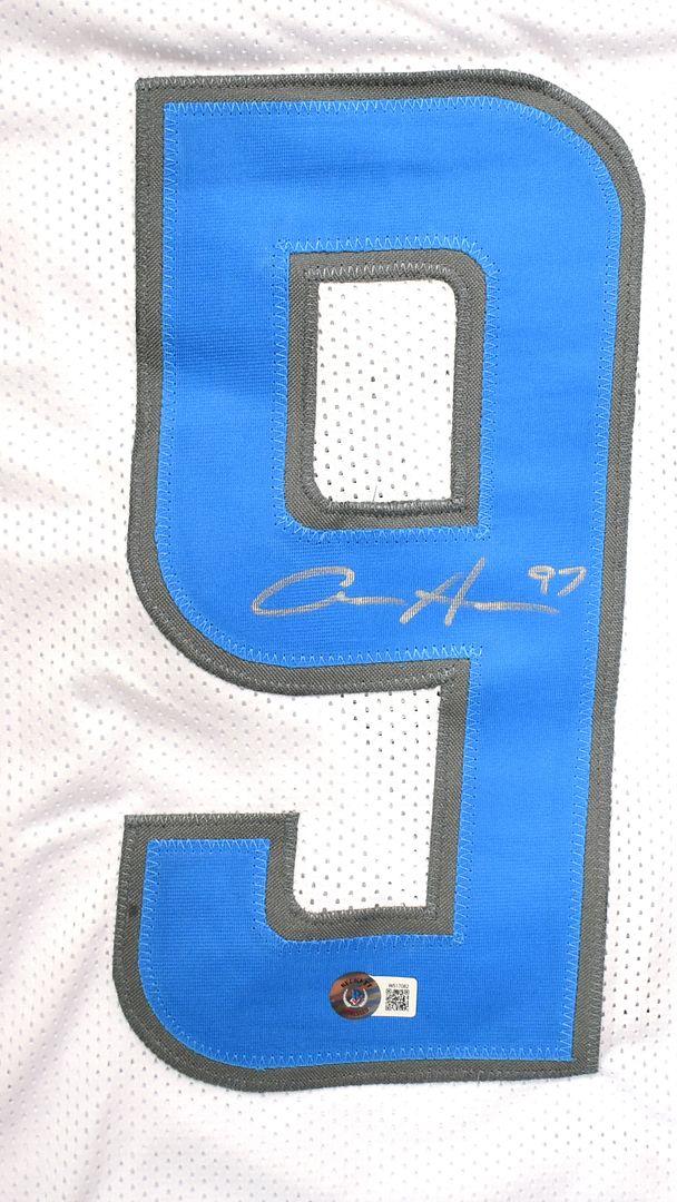 Aidan Hutchinson Signed Jersey (Beckett) at PristineAuction.com Aidan Hutchinson Signed Jersey (Beckett) at PristineAuction.com