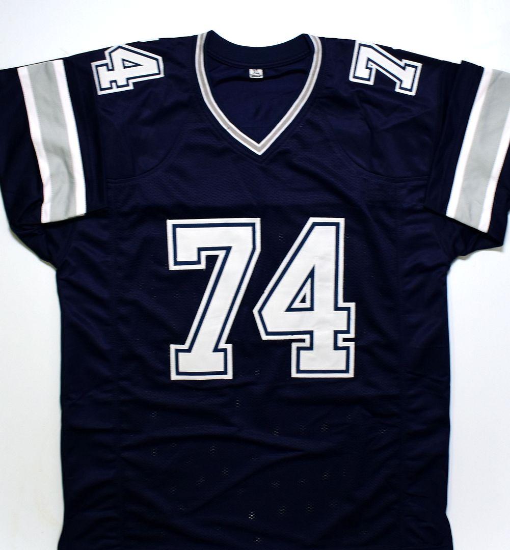 Bob Lilly Signed Jersey Inscribed "HOF 80" & "SB VI Champs" (Beckett) at PristineAuction.com Bob Lilly Signed Jersey Inscribed "HOF 80" & "SB VI Champs" (Beckett) at PristineAuction.com