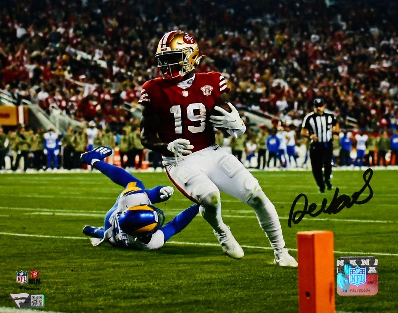 Deebo Samuel Signed 49ers 8x10 Photo (Fanatics) at PristineAuction.com Deebo Samuel Signed 49ers 8x10 Photo (Fanatics) at PristineAuction.com