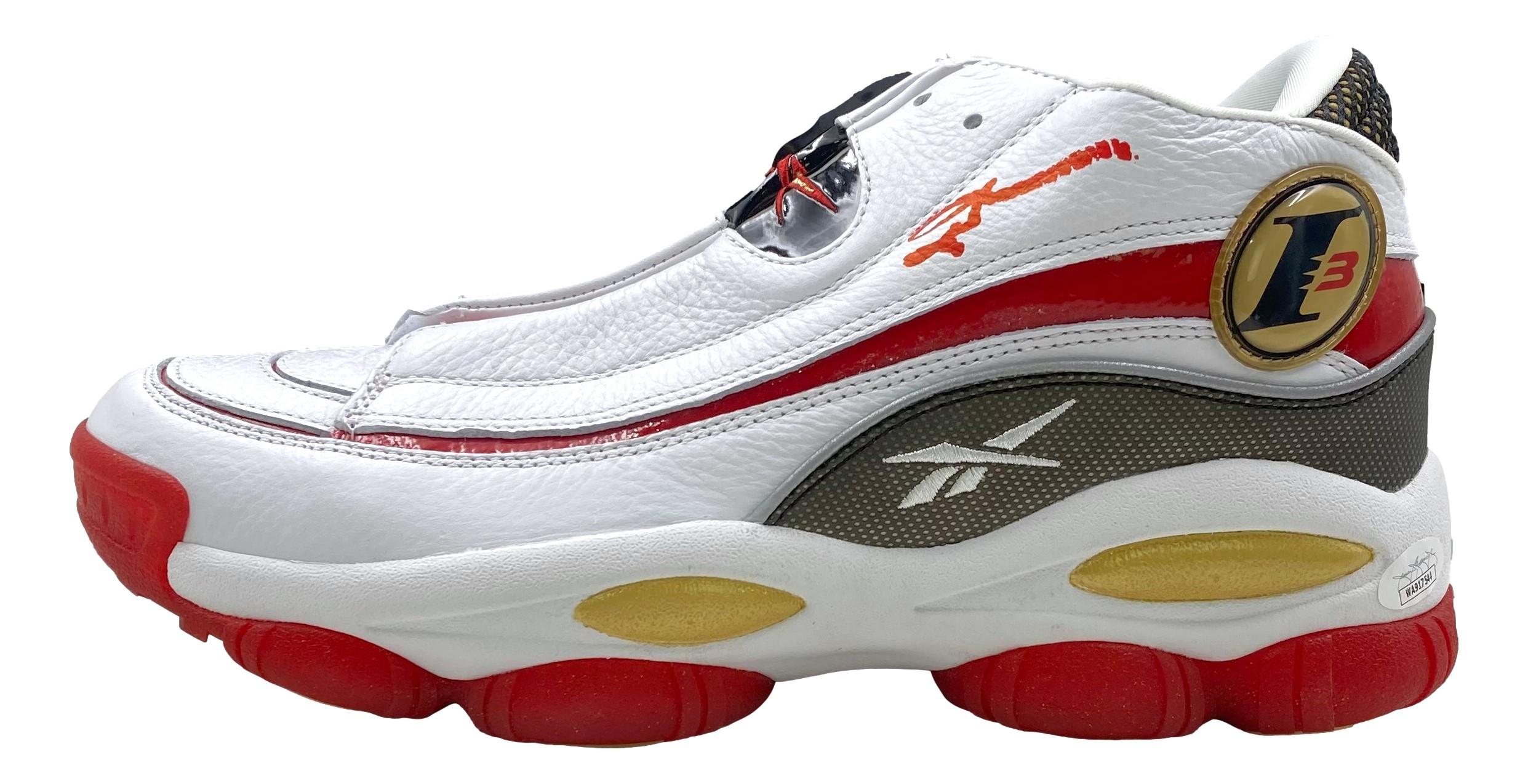 Allen Iverson Signed Reebok Basketball Shoe (JSA) at PristineAuction.com Allen Iverson Signed Reebok Basketball Shoe (JSA) at PristineAuction.com