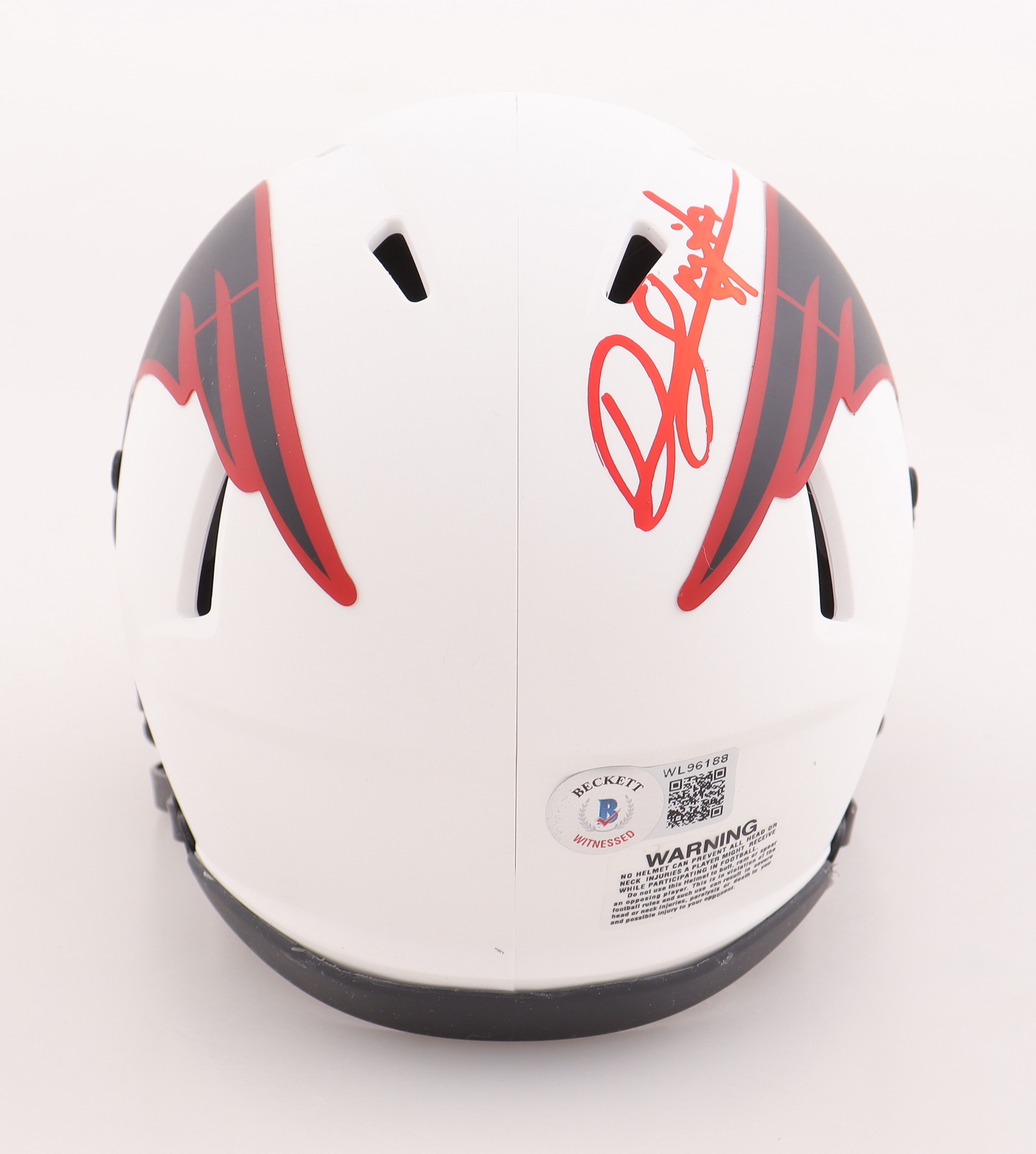 Jonnu Smith Signed Patriots Lunar Eclipse Alternate Speed Mini Helmet (Beckett) at PristineAuction.com Jonnu Smith Signed Patriots Lunar Eclipse Alternate Speed Mini Helmet (Beckett) at PristineAuction.com