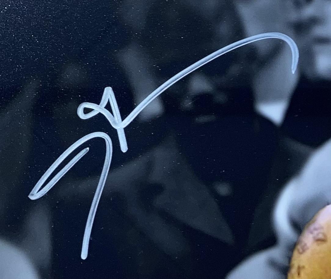 Allen Iverson Signed 76ers Custom Framed Photo (JSA) at PristineAuction.com Allen Iverson Signed 76ers Custom Framed Photo (JSA) at PristineAuction.com