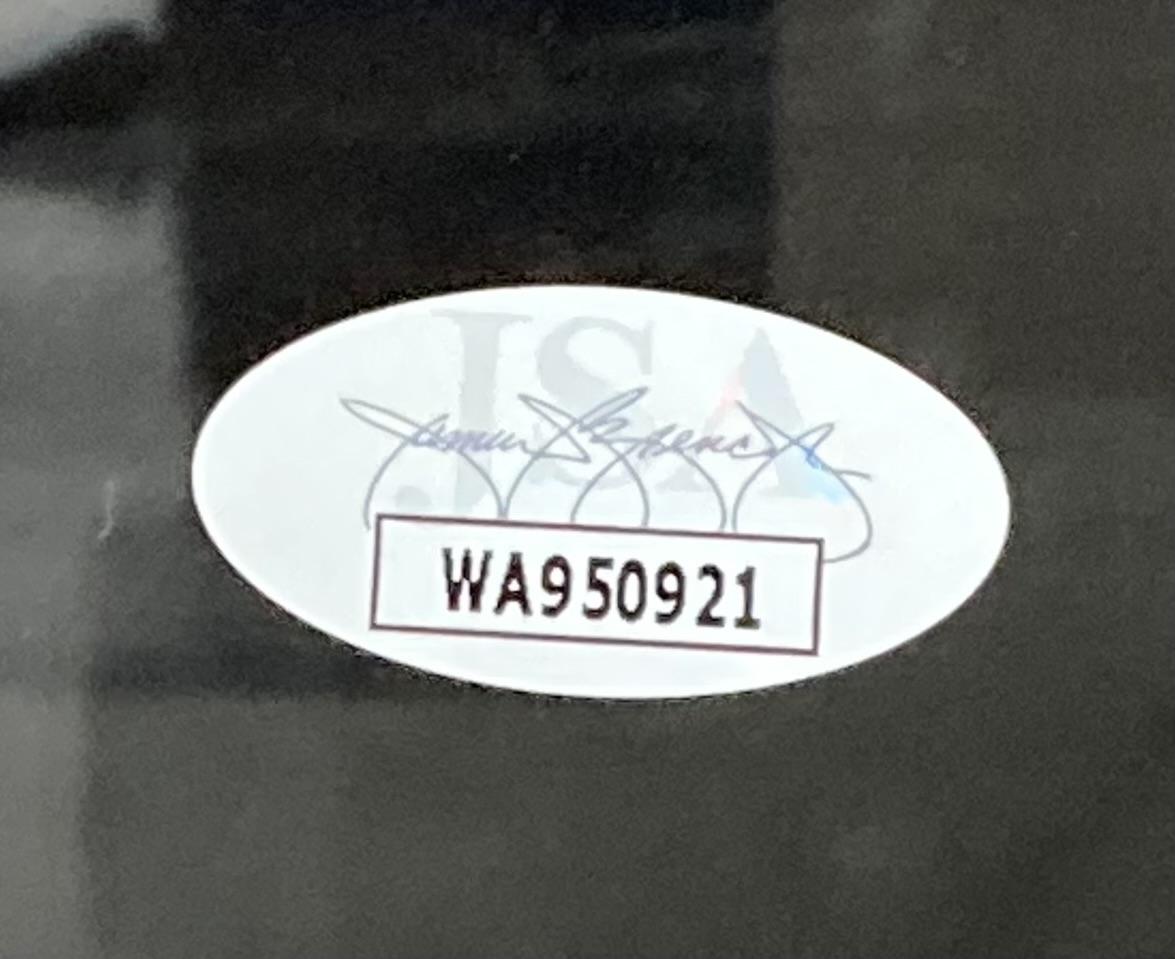 Allen Iverson Signed 76ers Custom Framed Photo (JSA) at PristineAuction.com Allen Iverson Signed 76ers Custom Framed Photo (JSA) at PristineAuction.com