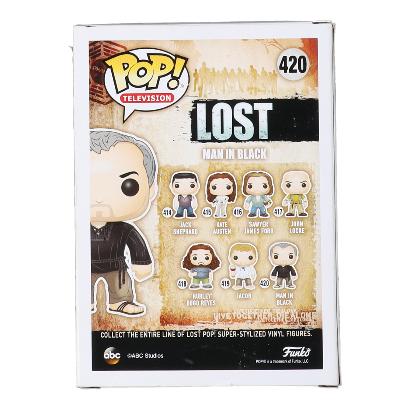 Titus Welliver Signed "Lost" #420 Man in Black Funko Pop! Figure (JSA) at PristineAuction.com Titus Welliver Signed "Lost" #420 Man in Black Funko Pop! Figure (JSA) at PristineAuction.com