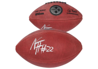 Najee Harris Signed Official NFL "The Duke" Game Ball Steelers Logo Football (Fanatics) at PristineAuction.com