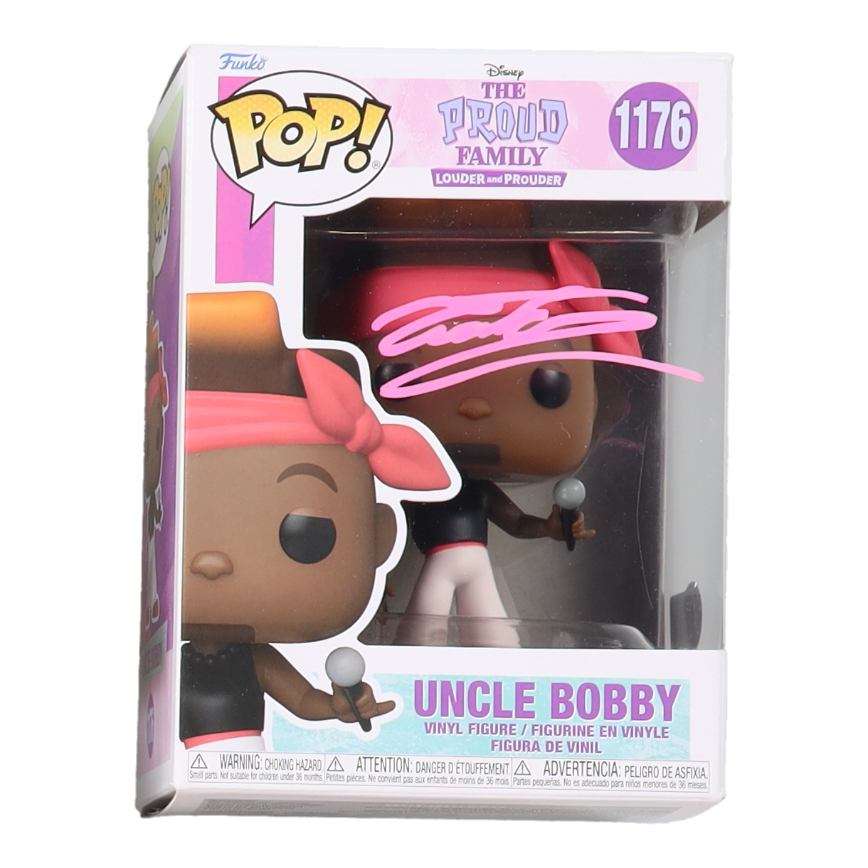 Cedric the Entertainer Signed "The Proud Family" #1176 Uncle Bobby Funko Pop! Vinyl Figure (Beckett) at PristineAuction.com Cedric the Entertainer Signed "The Proud Family" #1176 Uncle Bobby Funko Pop! Vinyl Figure (Beckett) at PristineAuction.com