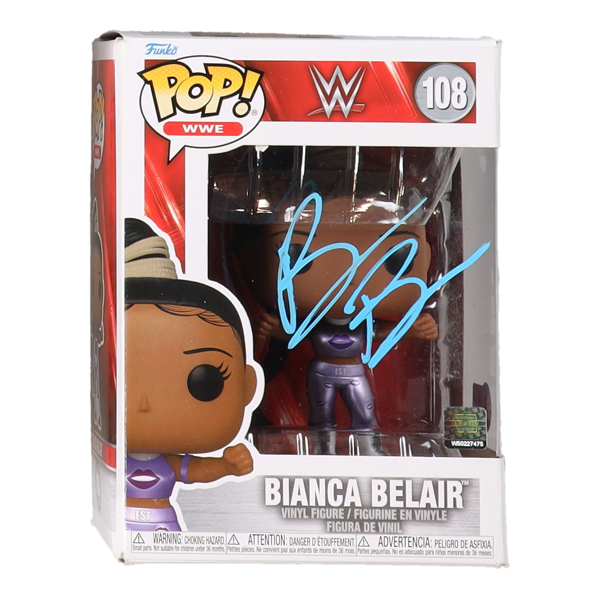 Bianca Belair Signed "WWE" #108 Funko Pop! Vinyl Figure (JSA) at PristineAuction.com Bianca Belair Signed "WWE" #108 Funko Pop! Vinyl Figure (JSA) at PristineAuction.com