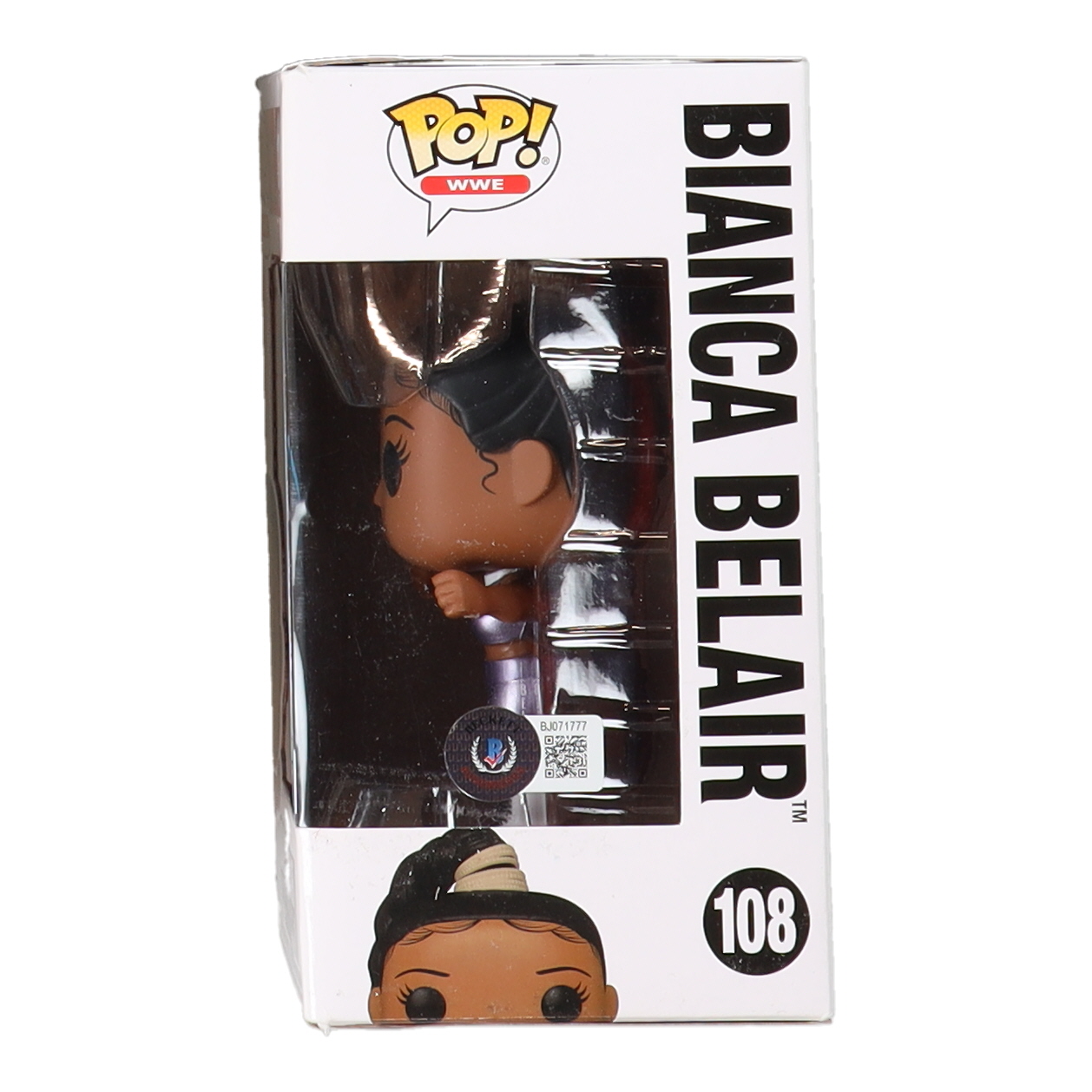 Bianca Belair Signed "WWE" #108 Funko Pop! Vinyl Figure (JSA) at PristineAuction.com Bianca Belair Signed "WWE" #108 Funko Pop! Vinyl Figure (JSA) at PristineAuction.com