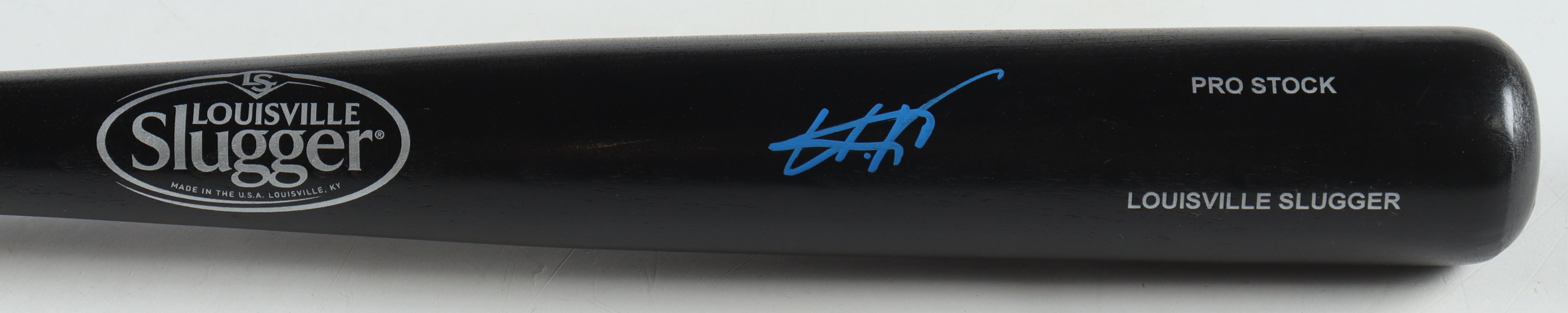 Wander Franco Signed Louisville Slugger Pro Stock Baseball Bat (Franco) at PristineAuction.com Wander Franco Signed Louisville Slugger Pro Stock Baseball Bat (Franco) at PristineAuction.com