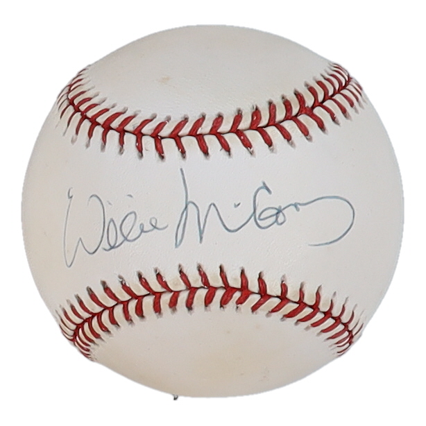 Willie McCovey Signed ONL Baseball (Beckett) at PristineAuction.com Willie McCovey Signed ONL Baseball (Beckett) at PristineAuction.com