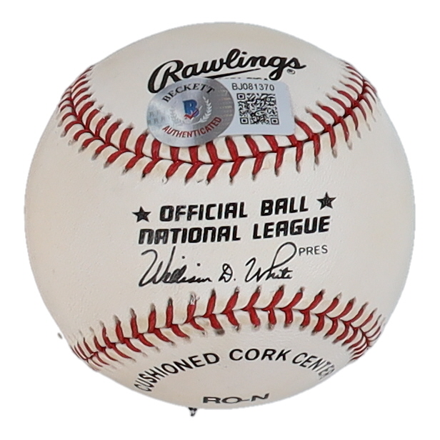 Willie McCovey Signed ONL Baseball (Beckett) at PristineAuction.com Willie McCovey Signed ONL Baseball (Beckett) at PristineAuction.com